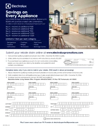 Electrolux: Buy More, Save More up to $3,000