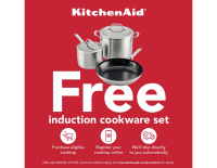 KitchenAid: Free Induction Cookware Set with Eligible Cooktop Purchase