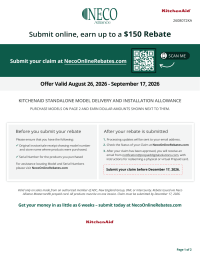 KitchenAid: Installation Allowance save up to $150