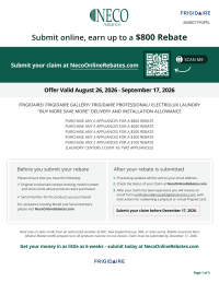 Frigidaire: Buy More Save More Up to $800