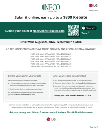 LG: Buy More Save More Up to $800