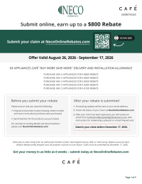 Cafe: Buy More Save More Up to $800