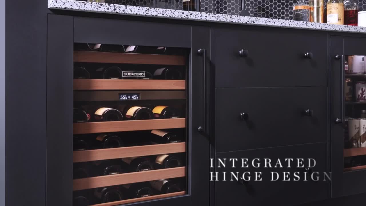 Sub-Zero DEU1550BR 15 Inch Built-In Undercounter Single Zone Smart